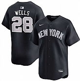 Men's New York Yankees #28 Austin Wells Navy 2025 Alternate Limited Stitched Jersey Dzhi,baseball caps,new era cap wholesale,wholesale hats